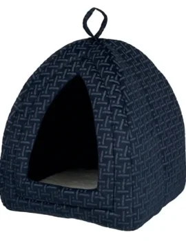 Trixie Ferris Cuddly Cave Cat Bed ( 32 x 32 x 42cm) – Blue