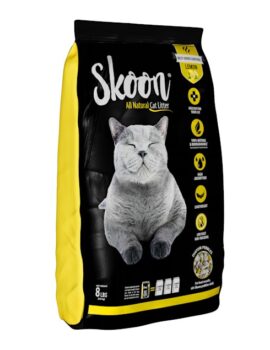 Skoon All Natural Lemon Scent Cat Litter, 8 lbs.