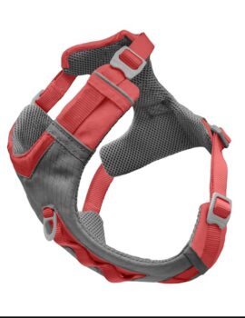 Kurgo Grey/Pink Journey Air Harness For Dogs, Medium