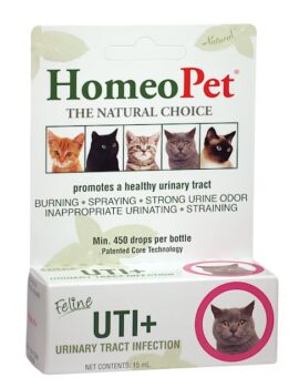 HomeoPet Feline Urinary Tract Infection Supplement, 15 ml.