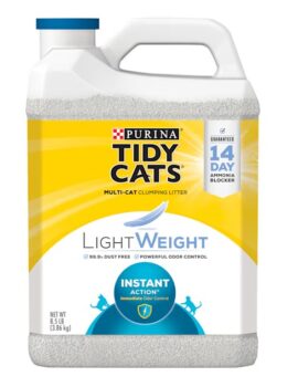 Purina Tidy Cats Light Weight Low Dust Instant Action Clumping Cat Litter, 8.5 lbs.