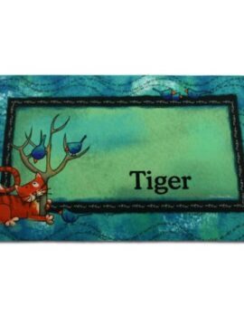 Drymate Tree Kitty Personalized Cat Litter Box Mat