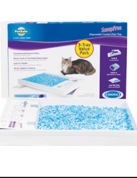 ScoopFree by PetSafe Blue Crystal Cat Litter Tray Refills, 4.5 lbs., Count of 3