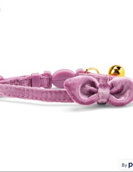 YOULY The Heir Lavender Velvet Breakaway Kitten Collar