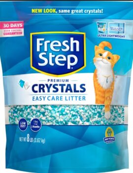 Fresh Step Crystals Premium Scented Cat Litter, 8 lbs.