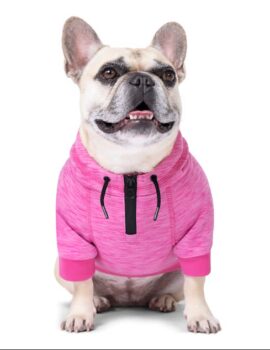 Canada Pooch Spacedye Hero Dog Hoodie Pink Size 24, XX-Large