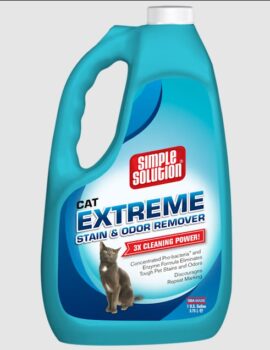 Simple Solution Extreme Cat Stain & Odor Remover, 1 gallon