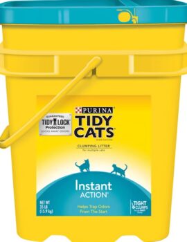 Purina Tidy Cats Clumping Instant Action Multi Cat Litter, 35 lbs.