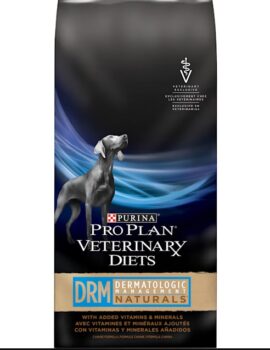 Purina Pro Plan Veterinary Diets DRM Dermatoligic Management Naturals Dry Dog Food, 25 lbs.