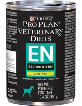 Purina Pro Plan Veterinary Diets EN Gastroenteric Low Fat Canine Formula Wet Dog Food, 13.4 oz., Case of 12