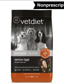 Vetdiet Chicken, Rice and Sweet Potato Dry Senior All Breeds Dog Food, 15 lbs.