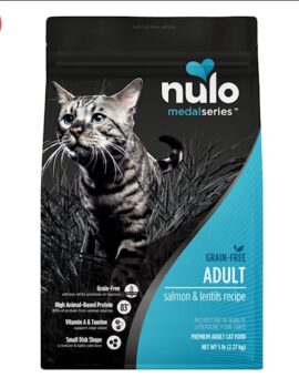 Nulo MedalSeries Grain-Free Cod & Duck Dry Cat & Kitten Food, 5 lbs.