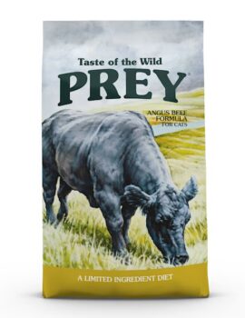 Taste of the Wild Prey Angus Beef Limited Ingredient Recipe Dry Cat Food, 15 lbs.