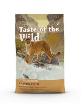 Taste of the Wild Canyon River Grain-Free with Trout & Smoke-Flavored Salmon Dry Cat Food, 14 lbs.