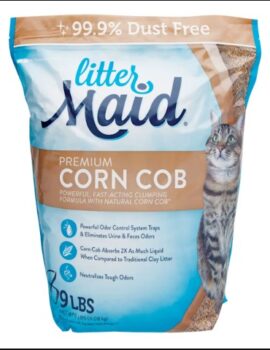 LitterMaid Premium Corn Cob Litter, 9 lbs.