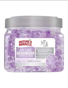 Nature’s Miracle Air Care Deodorizer Scented Gel Beads for Dogs, 12 oz.