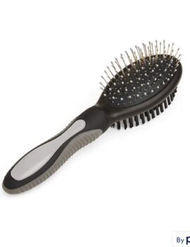 Well & Good Black Combo Pin & Bristle Cat Brush