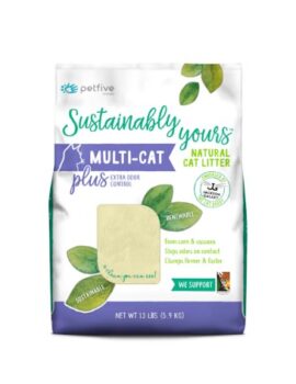 Sustainably Yours Multi-Cat Plus From Corn & Cassava Natural Litter, 13 lbs.