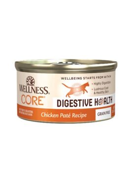 Wellness CORE Digestive Health Chicken Pate Wet Cat Food, 3 oz.