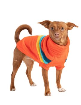 GF Pet Orange Alpine Dog Sweater, X-Small