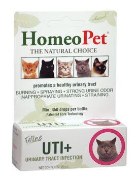 HomeoPet Feline Urinary Tract Infection Supplement, 15 ml.